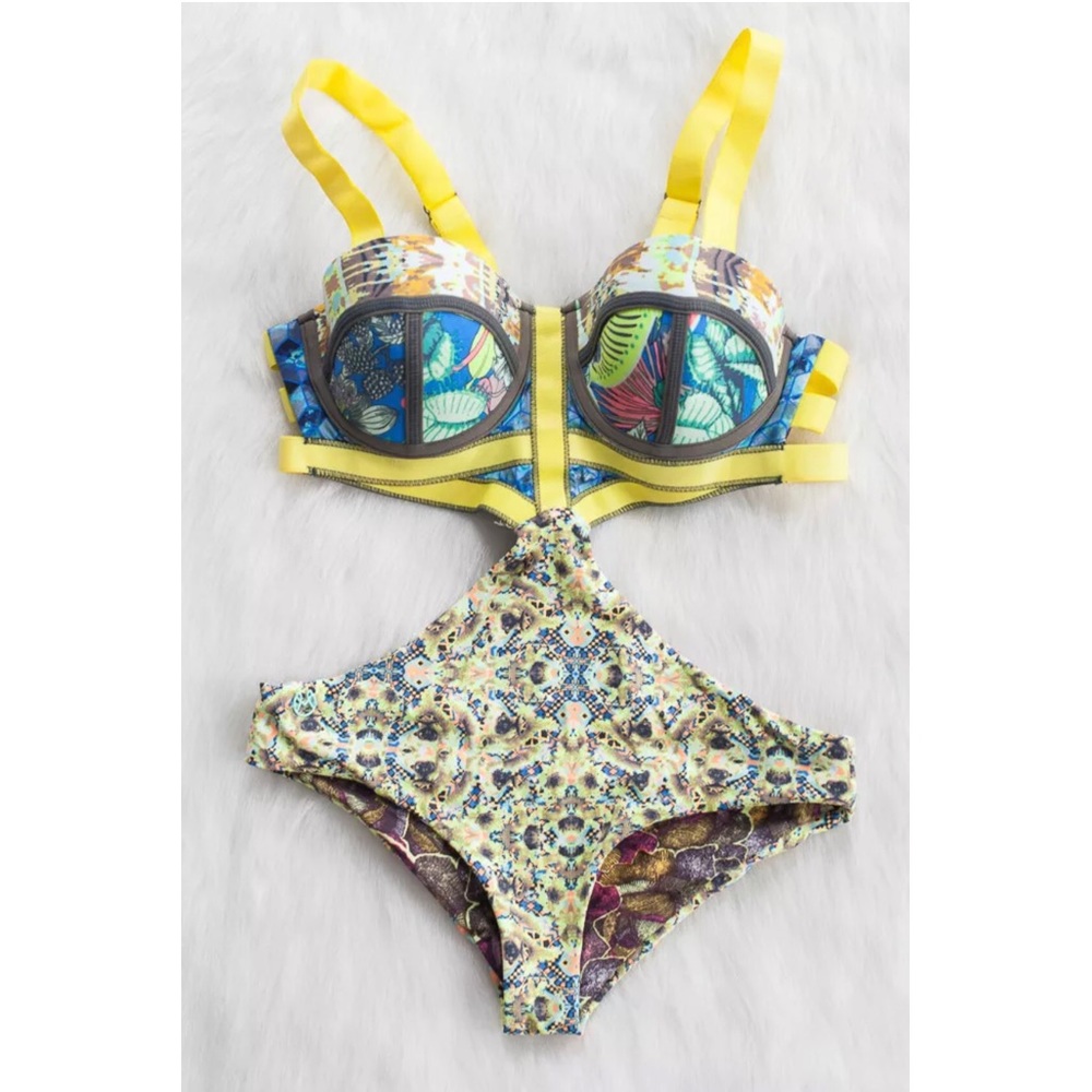 Maaji monokini One Piece Swimsuit with cutouts